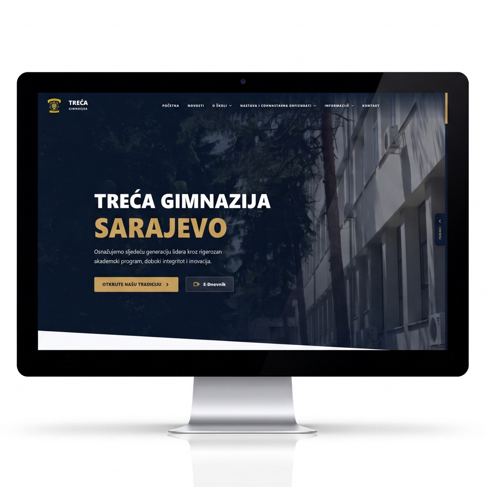 Treća Gimnazija Website